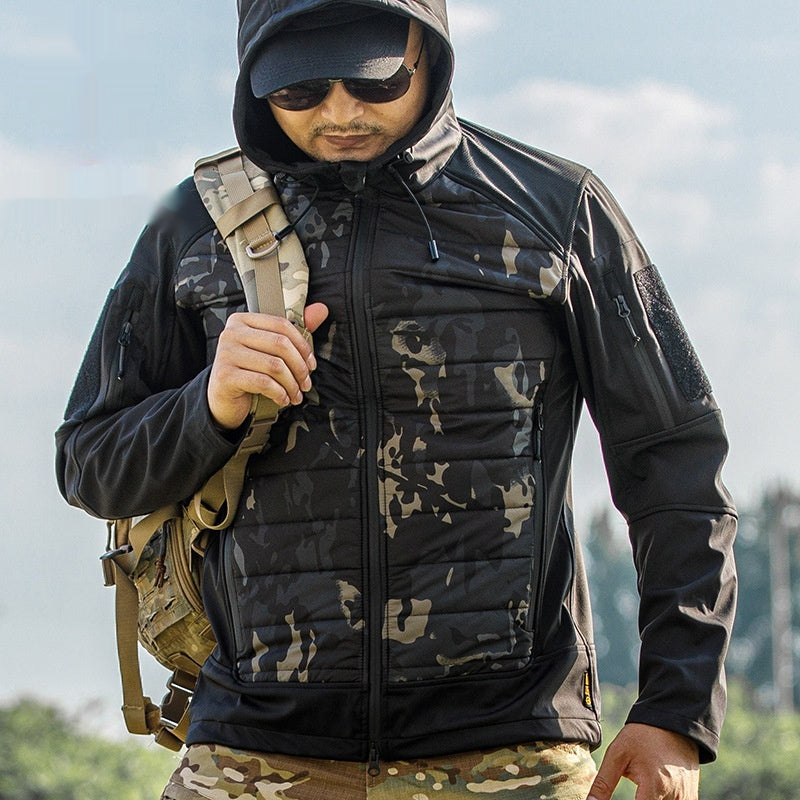 Men's Camouflage Cotton-padded Coat