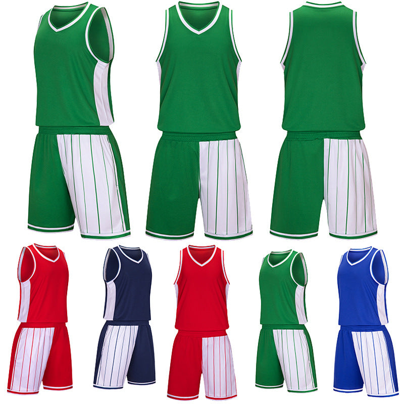 Men's Summer Basketball Quick-Dry Sports Training Suit